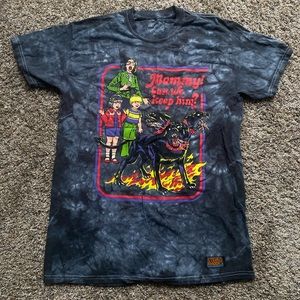 Steven Rhodes Mommy Can We Keep Him Tie Dye Halloween Tshirt